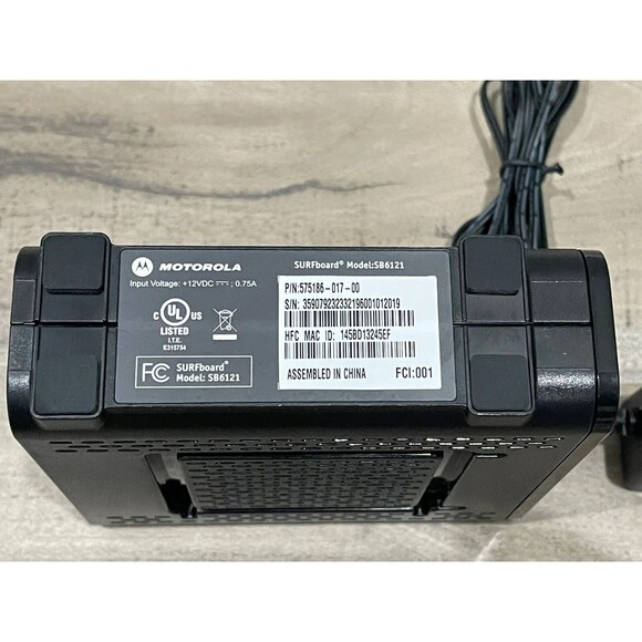 Arris Surfboard Cable Modem DOCSIS 3.0 200 Series Model SB6121 - Picture 3 of 3